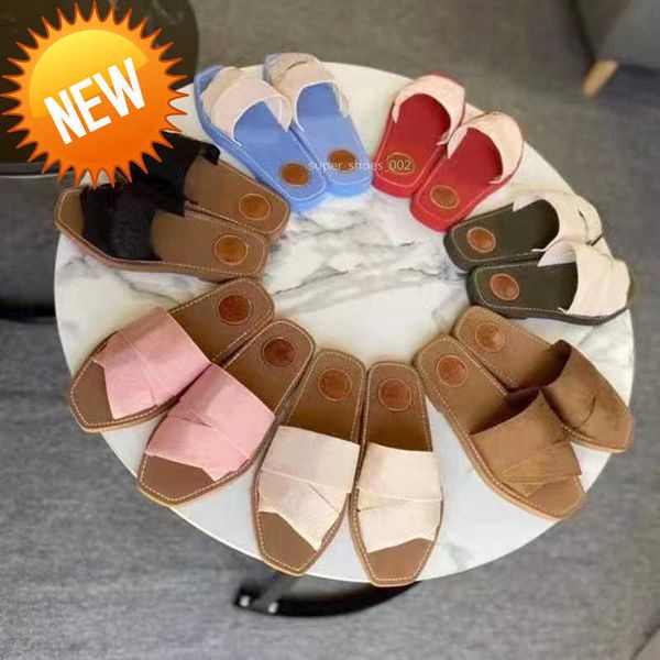 2023 branded women woody mules flat slipper designer lady lettering fabric outdoor leather sole slide sandal, Black
2023 branded women woody mules flat slipper designer lady lettering fabric outdoor leather sole slide sandal, Black