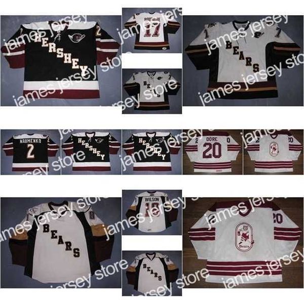 college hockey wears nik1 new 2 nick naumenko mens womens kids ahl hershey bears 18 kyle wilson 20 andre dore 100% embroidery custom hockey, Black
college hockey wears nik1 new 2 nick naumenko mens womens kids ahl hershey bears 18 kyle wilson 20 andre dore 100% embroidery custom hockey, Black