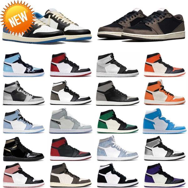 og 2023 jumpman 1 basketball shoes men 1s university blue hyper royal patent bred panda og dark mocha taxi bred shadow unc lost found women 
og 2023 jumpman 1 basketball shoes men 1s university blue hyper royal patent bred panda og dark mocha taxi bred shadow unc lost found women