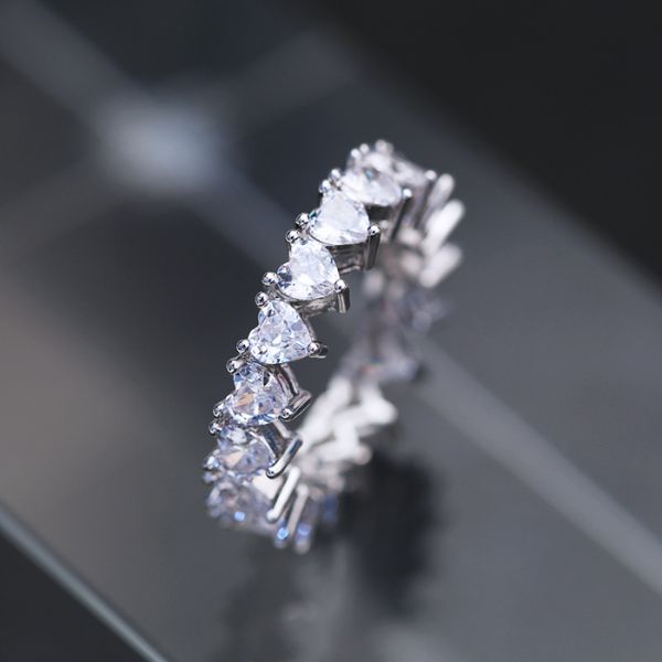 cubic zircon rings women bridesmaid square drop heart diamond engagement wedding ring gift fine jewelry will and sandy, Silver
cubic zircon rings women bridesmaid square drop heart diamond engagement wedding ring gift fine jewelry will and sandy, Silver