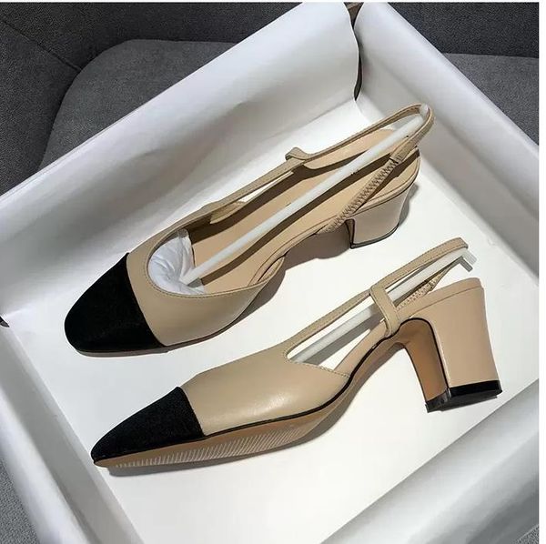 2023 women summer patchwork shallow sandals women's classics shoes mixed color chunky single shoes genuine leather slingback sandals, Black
2023 women summer patchwork shallow sandals women's classics shoes mixed color chunky single shoes genuine leather slingback sandals, Black