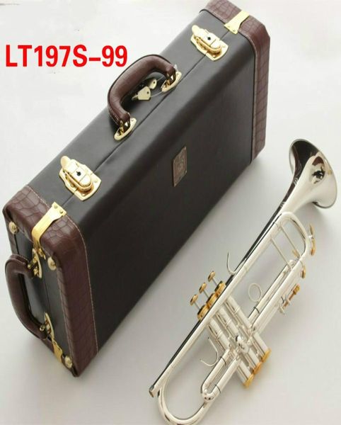 quality bach bb trumpet instrument lt197s99 silver plating trumpet musical professional performance with case9476694
quality bach bb trumpet instrument lt197s99 silver plating trumpet musical professional performance with case9476694