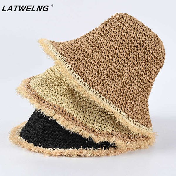beanie/skull caps female summer floppy sun hat raffia fringed edging beach hat hand-crocheted uv bucket sunscreen caps wholesale t221201, Blue;gray
beanie/skull caps female summer floppy sun hat raffia fringed edging beach hat hand-crocheted uv bucket sunscreen caps wholesale t221201, Blue;gray
