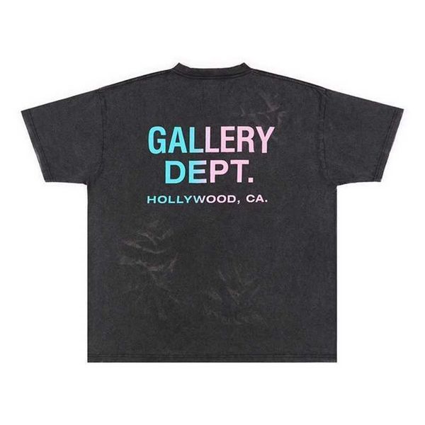 . mens t-shirts gallerydept tees 22ss pocket magic letter gold label gradient rainbow wash used short sleeve tshirt, White;black
. mens t-shirts gallerydept tees 22ss pocket magic letter gold label gradient rainbow wash used short sleeve tshirt, White;black