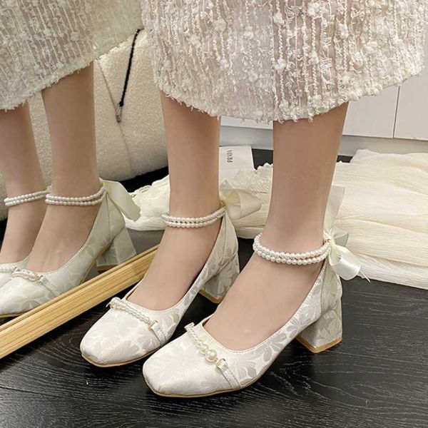 dress shoes rimocy square toe string bead pumps women elegant thick heel wedding party woman pearl ankle strap high heels ladies 221213, Black
dress shoes rimocy square toe string bead pumps women elegant thick heel wedding party woman pearl ankle strap high heels ladies 221213, Black