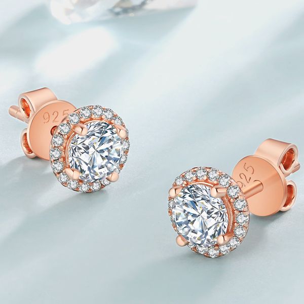 passed test silver rose colors 925 sterling silver shiny 0.5ct moissanite diamond bubble earrings studs for men women nice gift, Golden;silver
passed test silver rose colors 925 sterling silver shiny 0.5ct moissanite diamond bubble earrings studs for men women nice gift, Golden;silver