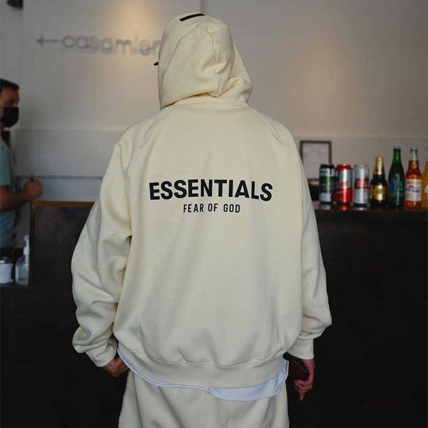 fashion designer essentials hoodies double track high street brand letter printed hooded plush sweater men, Black
fashion designer essentials hoodies double track high street brand letter printed hooded plush sweater men, Black