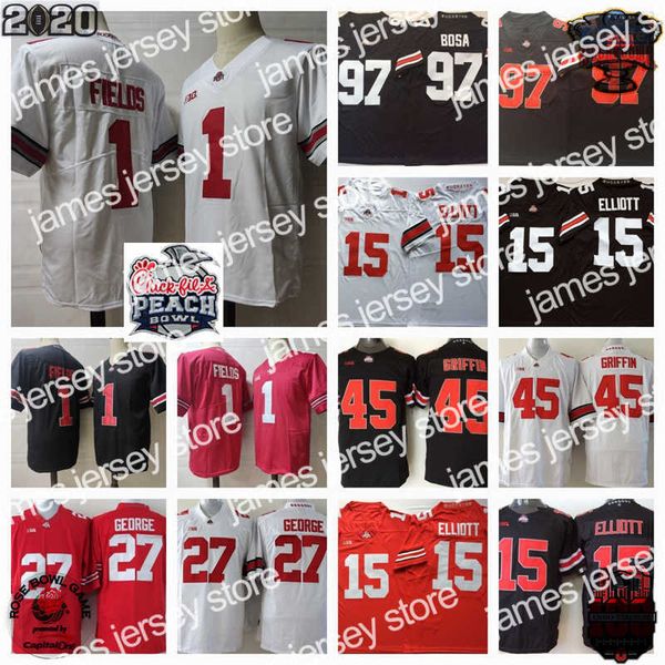 american college football wear stitched college jerseys 97 joey bosa 15 ezekiel elliott 45 archie griffin 27 eddie george mens stitched 1 ju, Black
american college football wear stitched college jerseys 97 joey bosa 15 ezekiel elliott 45 archie griffin 27 eddie george mens stitched 1 ju, Black
