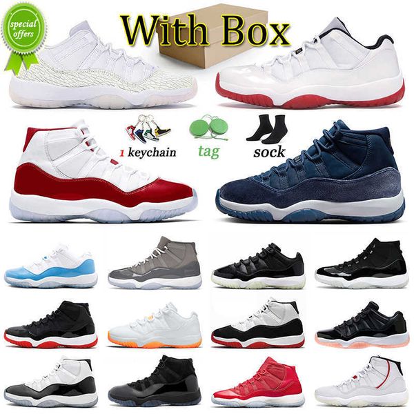 2023 og jorda 11 basketball shoes jorden11s designer sneakers low heiress pure platinum jumpman cool grey midnight navy men women trainers s, Black
2023 og jorda 11 basketball shoes jorden11s designer sneakers low heiress pure platinum jumpman cool grey midnight navy men women trainers s, Black