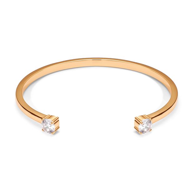 wholesale minimal double zircon bangles opening designer gold plated bracelet love jewelry, Black
wholesale minimal double zircon bangles opening designer gold plated bracelet love jewelry, Black