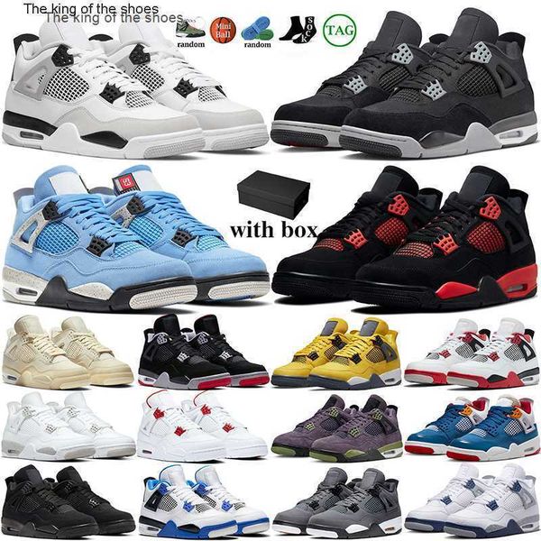 with box 4s basketball shoes women men 4 military black cat white oreo fire red thunder sail university blue cool grey infrared metallic
with box 4s basketball shoes women men 4 military black cat white oreo fire red thunder sail university blue cool grey infrared metallic