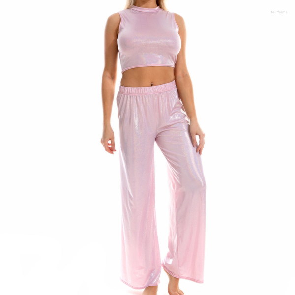 women's pants 2pcs/set women pvc leather wetlook bodycon crop loose long trousers party dance clubwear clothes set sportswear, Black;white
women's pants 2pcs/set women pvc leather wetlook bodycon crop loose long trousers party dance clubwear clothes set sportswear, Black;white