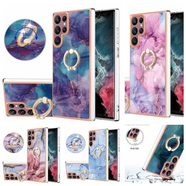 360 metal finger ring holder marble shockproof cases for samsung s23 ultra plus s22 s21 s20 fe a04e a34 a54 a14 5g fashion soft imd tpu chro
360 metal finger ring holder marble shockproof cases for samsung s23 ultra plus s22 s21 s20 fe a04e a34 a54 a14 5g fashion soft imd tpu chro