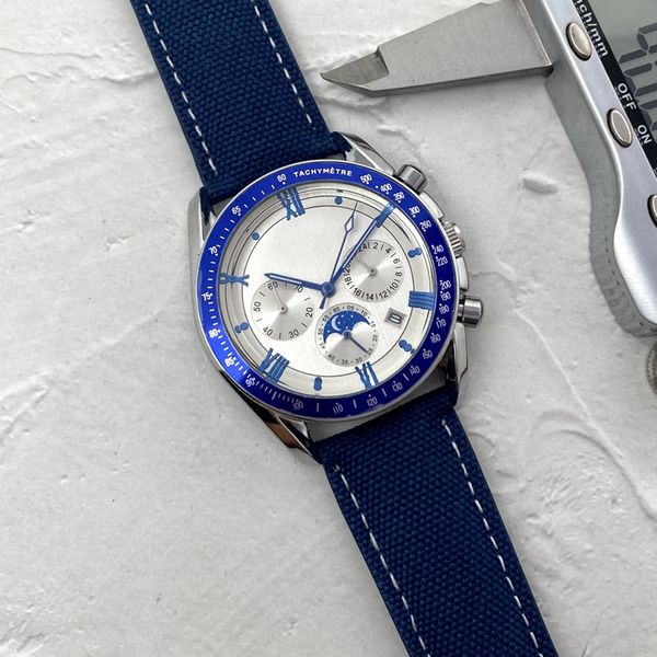 wristwatches for men 2022 new mens watches 42mm size six stitches all dial work quartz watch luxury brand chronograph clock leather belt men, Slivery;brown
wristwatches for men 2022 new mens watches 42mm size six stitches all dial work quartz watch luxury brand chronograph clock leather belt men, Slivery;brown