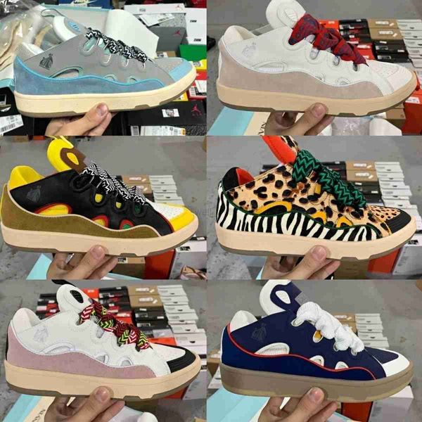 designer dress shoes fashion lanvins curb painted low sneakers men women thick soles catwalk stitching embossed leather rubber platform loaf, Black
designer dress shoes fashion lanvins curb painted low sneakers men women thick soles catwalk stitching embossed leather rubber platform loaf, Black