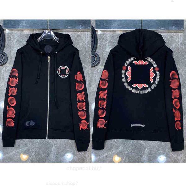 men's hoodies sweatshirts designer chrome brand luxury jackets zipper men horseshoe cross print ch women loose coat casual pu fm68, Black
men's hoodies sweatshirts designer chrome brand luxury jackets zipper men horseshoe cross print ch women loose coat casual pu fm68, Black