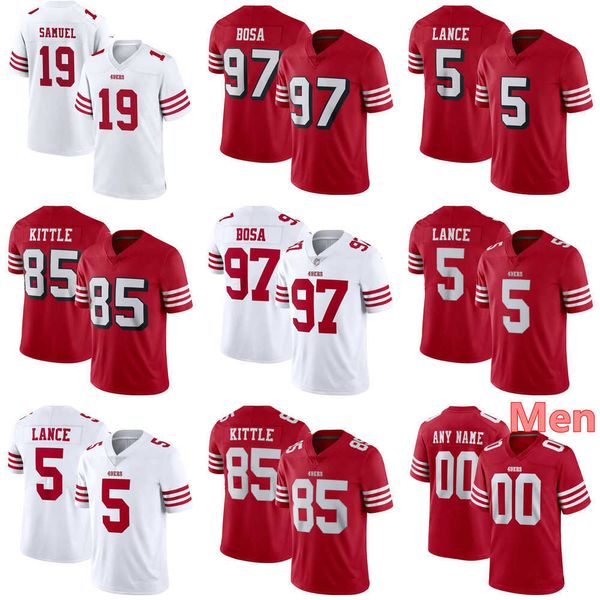custom jersey men san francisco''49ers''5 trey lance 85 george kittle 97 nick bosa 23 christian mccaffrey 44 kyle juszcz, Black;red
custom jersey men san francisco''49ers''5 trey lance 85 george kittle 97 nick bosa 23 christian mccaffrey 44 kyle juszcz, Black;red