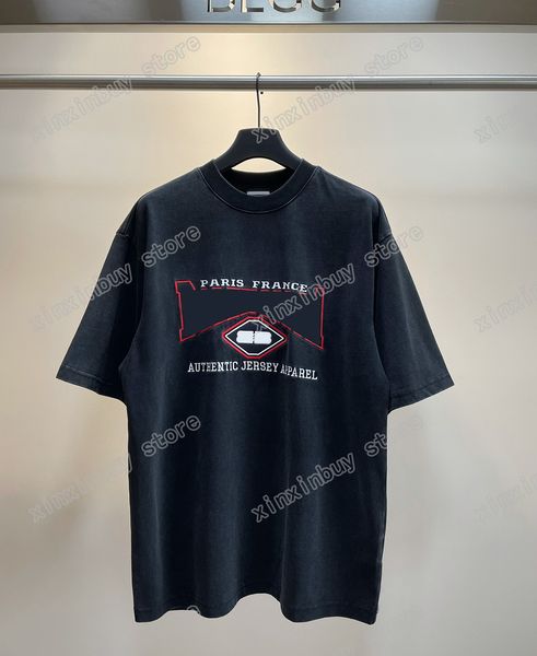 xinxinbuy men designer destroyed tee t shirt paris double letters embroidery wash print short sleeve cotton women gray black xs-2xl, Black;brown
xinxinbuy men designer destroyed tee t shirt paris double letters embroidery wash print short sleeve cotton women gray black xs-2xl, Black;brown