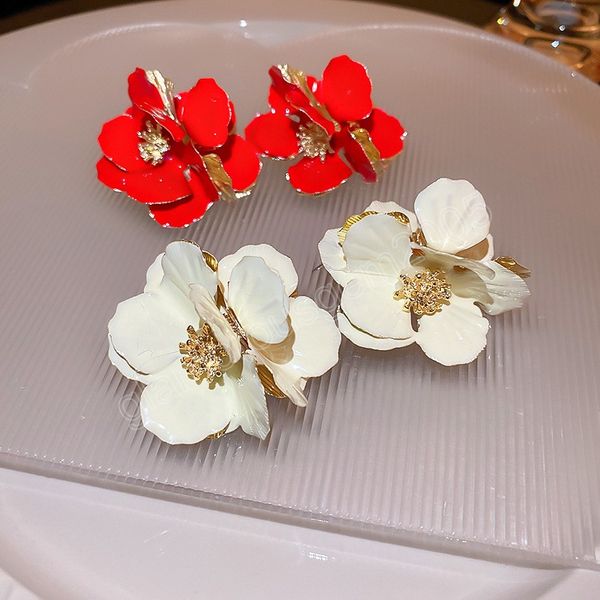 modern jewlery 925 silver needle big flower dangle earrings trend elegant style white red drop earrings for women gift
modern jewlery 925 silver needle big flower dangle earrings trend elegant style white red drop earrings for women gift