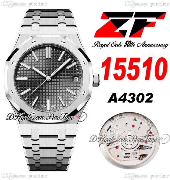 zf 1551 50th anniversary a4302 automatic mens watch 41mm ultra-thin 10.5mm gray textured dial stick stainless steel bracelet super edition w, Slivery;brown
zf 1551 50th anniversary a4302 automatic mens watch 41mm ultra-thin 10.5mm gray textured dial stick stainless steel bracelet super edition w, Slivery;brown