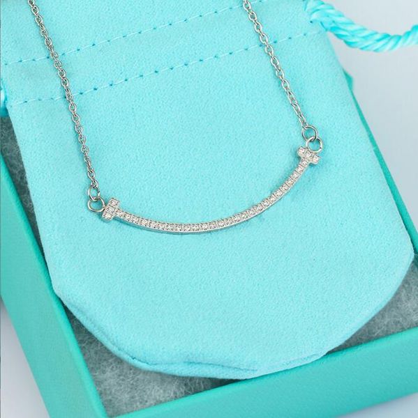 smile necklace titanium steel plating 18k rose gold size smooth full diamond smile face pendant collar chain, Silver
smile necklace titanium steel plating 18k rose gold size smooth full diamond smile face pendant collar chain, Silver