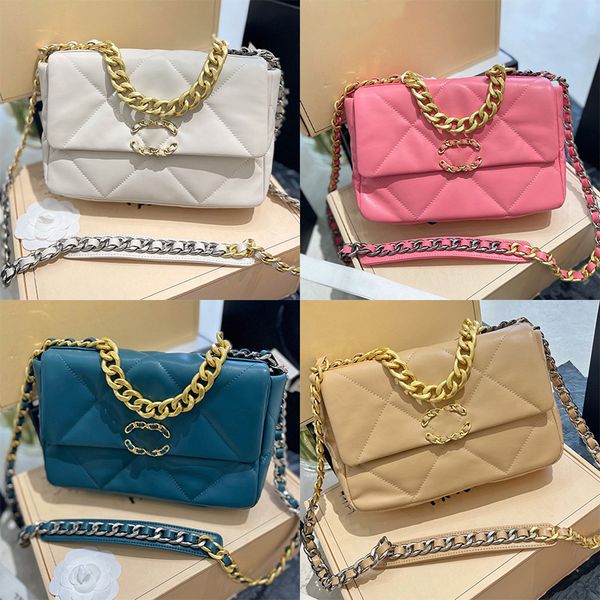 shoulder bags lambskin channel 19 designer flap bag 9a quality with box 25cm women fashion luxury crossbody tote handbag ladies gold silver
shoulder bags lambskin channel 19 designer flap bag 9a quality with box 25cm women fashion luxury crossbody tote handbag ladies gold silver
