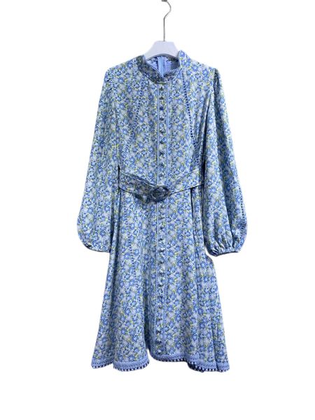 2022 autumn new style stand collar plain and elegant high grade printed long sleeve dress, Black;gray
2022 autumn new style stand collar plain and elegant high grade printed long sleeve dress, Black;gray