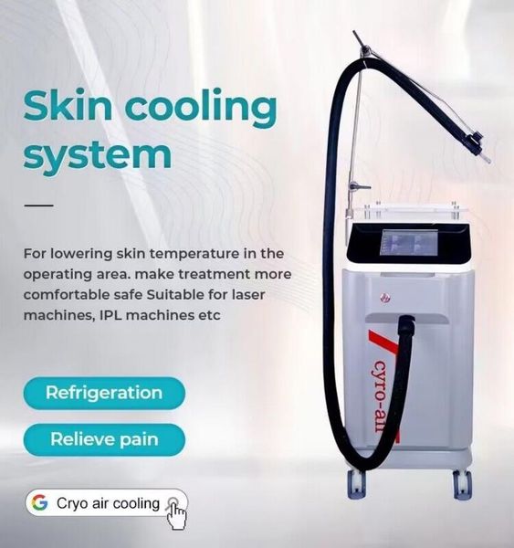 low temperature air cold machine for laser treatment to -40 degree air skin cooling system, Black
low temperature air cold machine for laser treatment to -40 degree air skin cooling system, Black