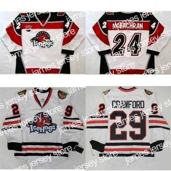 college hockey wears thr 2017 mens 24 sean mceachran ahl rockford icehogs womens kids 13 david phillips 100% embroidery custom ice hockey je, Black
college hockey wears thr 2017 mens 24 sean mceachran ahl rockford icehogs womens kids 13 david phillips 100% embroidery custom ice hockey je, Black