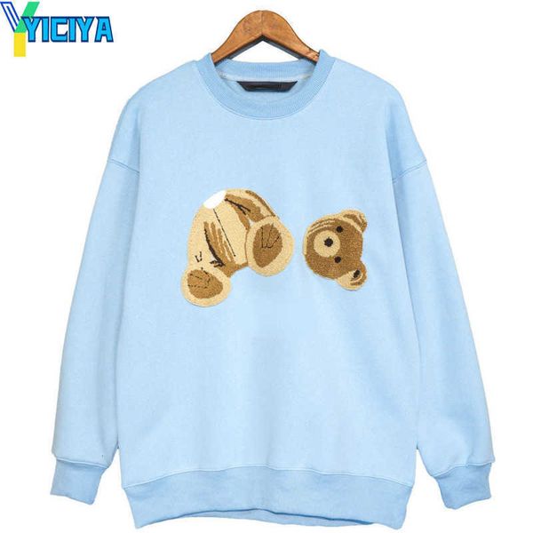 yiciya o-neck sweatshirt palm brand pullover oversize decapitated bear streetwear hip hop long sleeve women sweatshirts men, Black
yiciya o-neck sweatshirt palm brand pullover oversize decapitated bear streetwear hip hop long sleeve women sweatshirts men, Black