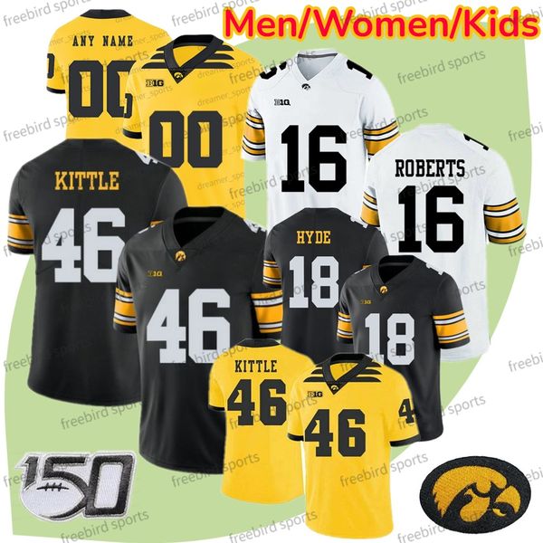 ncaa iowa hawkeyes football jersey 46 kittle riley moss charlie jones 16 c.j beathard king 24 nile kinnick 12 ricky stanzy jerseys custom am, Black
ncaa iowa hawkeyes football jersey 46 kittle riley moss charlie jones 16 c.j beathard king 24 nile kinnick 12 ricky stanzy jerseys custom am, Black