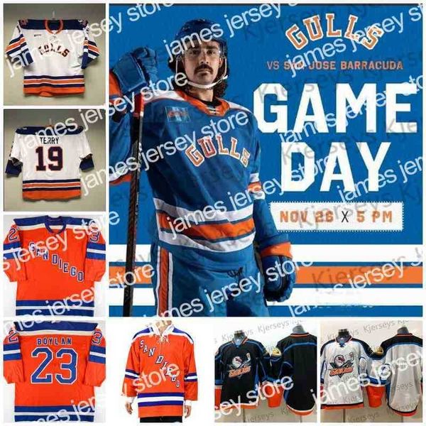 college hockey wears nik1 san diego gulls third hockey jersey dean boylan terry megna thomas wideman stolarz carrick comtois oleksy wagner r, Black
college hockey wears nik1 san diego gulls third hockey jersey dean boylan terry megna thomas wideman stolarz carrick comtois oleksy wagner r, Black