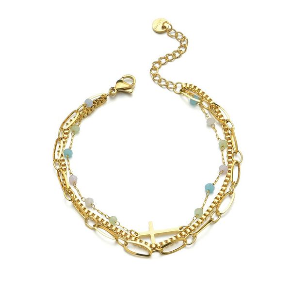 jewelry charome designer bracelets evil eye for women lobster 18k gold plated cross multi-layer bracelet fashion bohemian beaded handwork la, Golden;silver
jewelry charome designer bracelets evil eye for women lobster 18k gold plated cross multi-layer bracelet fashion bohemian beaded handwork la, Golden;silver
