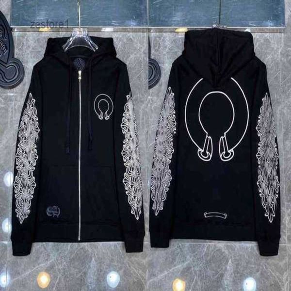 classic fashion luxury mens zipper ch hoodies designer horseshoe sanskrit cross print pullover hooded coat jacket sweatshirts sweater jsfa, Black
classic fashion luxury mens zipper ch hoodies designer horseshoe sanskrit cross print pullover hooded coat jacket sweatshirts sweater jsfa, Black