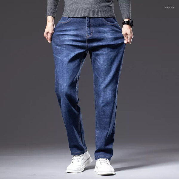 men's jeans 2022 size 40 42 44 autumn loose thick blue men business casual cotton advanced stretch denim pants male clothing
men's jeans 2022 size 40 42 44 autumn loose thick blue men business casual cotton advanced stretch denim pants male clothing