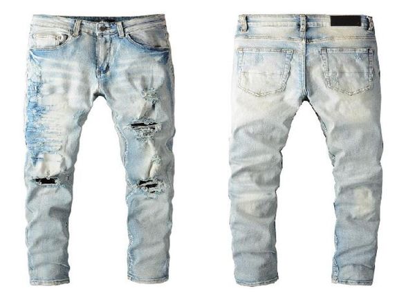 2021 latest listing skinny jeans for mens ripped big holes rabbit motorcycle biker denim pants embroidery letter men fashion desig9662740, Blue
2021 latest listing skinny jeans for mens ripped big holes rabbit motorcycle biker denim pants embroidery letter men fashion desig9662740, Blue