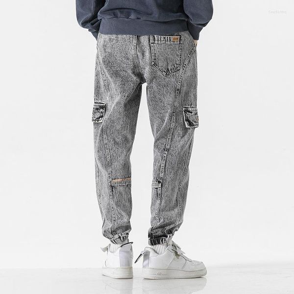 men's jeans men's harlan pants trendy teenagers casual loose foot binding fattening and enlarged cargo uniforms cropped, Blue
men's jeans men's harlan pants trendy teenagers casual loose foot binding fattening and enlarged cargo uniforms cropped, Blue