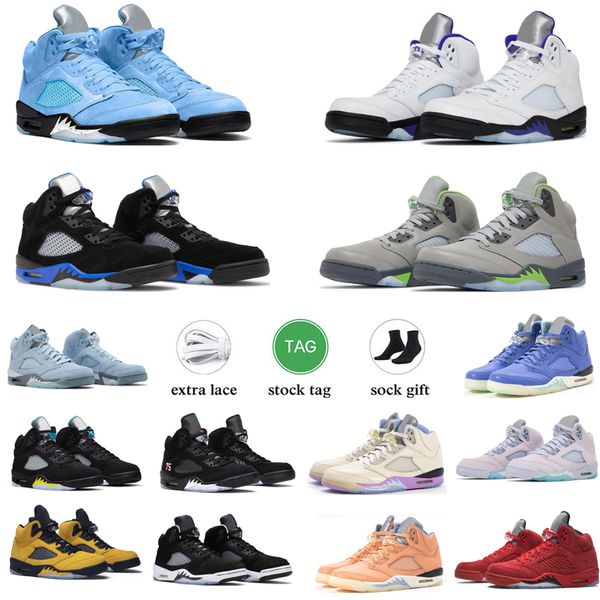 jumpman 5 retro basketball shoes men 5s green bean dark concord racer blue raging bull red suede jade horizon sail what the easter trainers
jumpman 5 retro basketball shoes men 5s green bean dark concord racer blue raging bull red suede jade horizon sail what the easter trainers