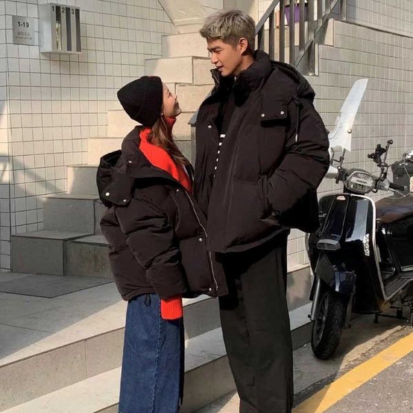 down jacket coat amii 90 men women simple love letter zipper thickened hooded men's women's warm couples 22fw casual designer fash, Black
down jacket coat amii 90 men women simple love letter zipper thickened hooded men's women's warm couples 22fw casual designer fash, Black