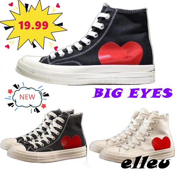 mens commes des garcons play chuck 1970 casual shoes ace for girl tayler vulcanized sneakers boy skateboarding womens skate size 35-44 sx01, Black
mens commes des garcons play chuck 1970 casual shoes ace for girl tayler vulcanized sneakers boy skateboarding womens skate size 35-44 sx01, Black