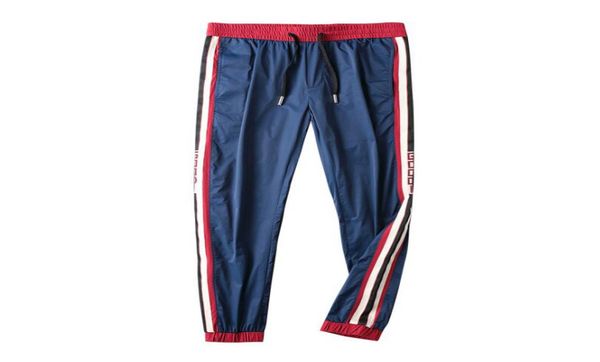 2021 mens breathable jogger pants new drawstring sports track pants men street fashion side stripe designer joggers casual trouser5904845, Black
2021 mens breathable jogger pants new drawstring sports track pants men street fashion side stripe designer joggers casual trouser5904845, Black