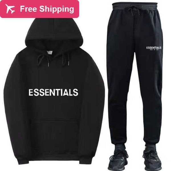 2023ss tracksuits essentials autumn winter men women hooded sweatshirt suit pure cotton couple jogging sweatshirts oversized streetwear trac, Gray
2023ss tracksuits essentials autumn winter men women hooded sweatshirt suit pure cotton couple jogging sweatshirts oversized streetwear trac, Gray