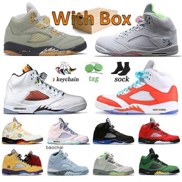 2023 jumpman prfc 5 sports basketball shoes racer blue easter concord helmet hare jade raging quai 54 horizon green bean unc men 5s sneakers, Black
2023 jumpman prfc 5 sports basketball shoes racer blue easter concord helmet hare jade raging quai 54 horizon green bean unc men 5s sneakers, Black