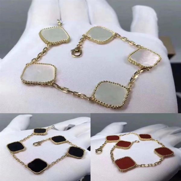 fashion gold silver classic charm designer clover bracelets bangle pulsera for lady design womens party wedding lovers gift jewelr331b, Golden;silver
fashion gold silver classic charm designer clover bracelets bangle pulsera for lady design womens party wedding lovers gift jewelr331b, Golden;silver