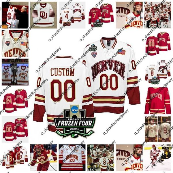 college hockey wears 2022 ncaa frozen four championship custom denver pioneers du ice hockey jersey 9 rhett rakhshani 24 matt pettinger 9 ga, Black
college hockey wears 2022 ncaa frozen four championship custom denver pioneers du ice hockey jersey 9 rhett rakhshani 24 matt pettinger 9 ga, Black