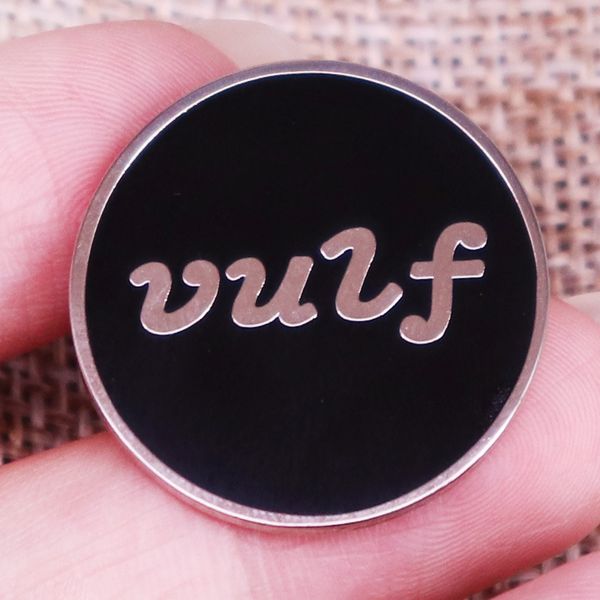 volfpark vulfpeck funk rock band compliance badge vulf brooch pin badges, Blue 
volfpark vulfpeck funk rock band compliance badge vulf brooch pin badges, Blue