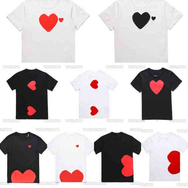 designer mens play t shirt white eyes big red peach heart embroidery printed shirt commes casual fashion women shirts high quanlity tees, White;black
designer mens play t shirt white eyes big red peach heart embroidery printed shirt commes casual fashion women shirts high quanlity tees, White;black