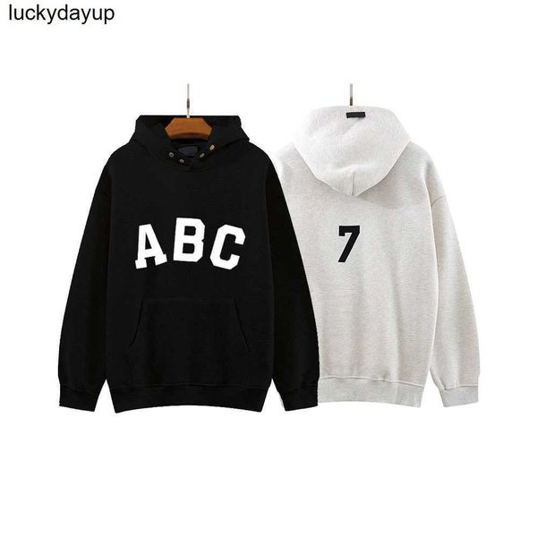 men's hoodies sweatshirts designer sweater essential flocked print loose men women streetwear hoodie, Black
men's hoodies sweatshirts designer sweater essential flocked print loose men women streetwear hoodie, Black