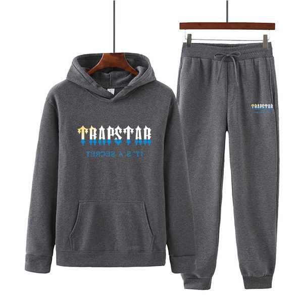 men's tracksuits autumn winter tech fleece hoodies trapstars jackets designer sweater sets sweatshirt casual pants running woman sports, Gray
men's tracksuits autumn winter tech fleece hoodies trapstars jackets designer sweater sets sweatshirt casual pants running woman sports, Gray
