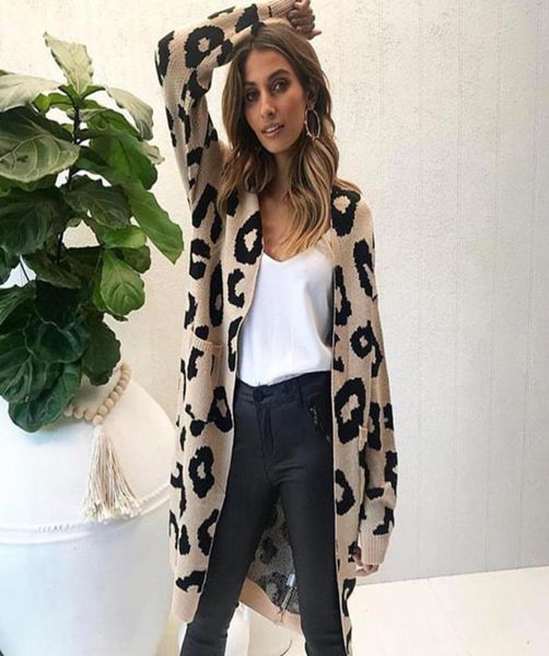 cardigan women autumn winter coat long leopard sweater 6 colors loose knitted clothes for female causal women winter sweater8272803, White
cardigan women autumn winter coat long leopard sweater 6 colors loose knitted clothes for female causal women winter sweater8272803, White